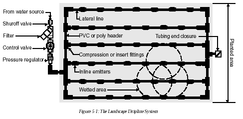 Landscape Dripline System.